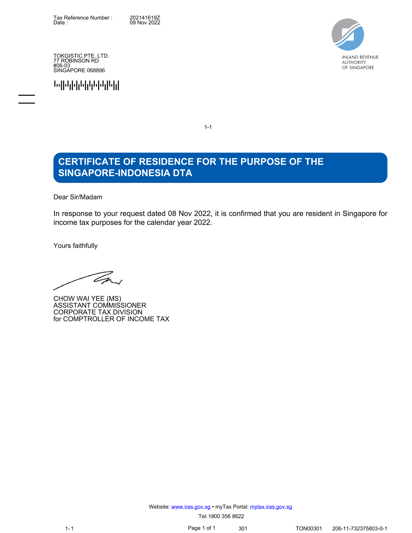 COR-Tokgistic Pte. Ltd. 2022.pdf.pdf